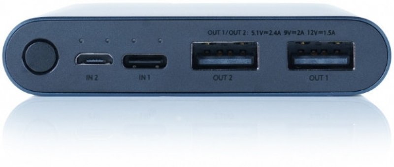 Xiaomi Mi 3 Pro 10000 mAh Hızlı Şarj USB & Type C Çoklu Kablolu Powerbank Siyah