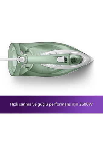 Philips 7000 Series Dst7012/70 2600 W Seramik Tabanlı Yatay Şok Buharlı Ütü