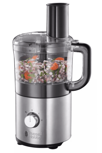 Russell 25280-56 Doğrayıcılı Çırpıcılı 500 W Gümüş Mutfak Robotu