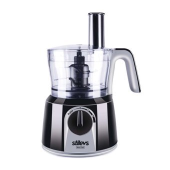 Stilevs Maxi Chef Doğrayıcılı Rendeli 1000 W Mini Mutfak Robotu Siyah