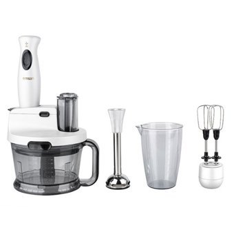 Emsan Violet Glossy 701 Doğrayıcılı Rendeli Çırpıcılı 700 W Mutfak Robotu Beyaz