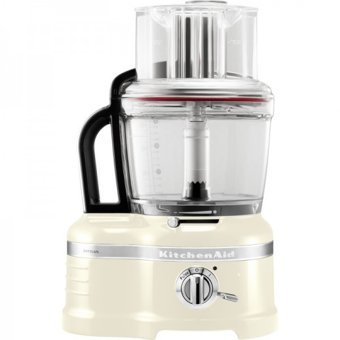 KitchenAid Artisan 5KFP1644 Doğrayıcılı Rendeli 650 W Mini Mutfak Robotu Krem
