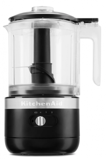 KitchenAid 5KFCB519EER Doğrayıcılı 12 W Kablosuz Mini Mutfak Robotu Siyah