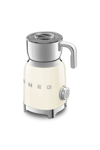 Smeg 50's Style MFF11CREU Elektrikli 600 ml Hazneli Krem Süt Köpürtücü