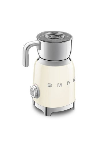 Smeg 50's Style MFF11CREU Elektrikli 600 ml Hazneli Krem Süt Köpürtücü