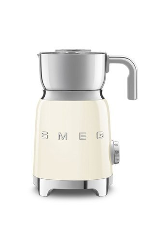 Smeg 50's Style MFF11CREU Elektrikli 600 ml Hazneli Krem Süt Köpürtücü