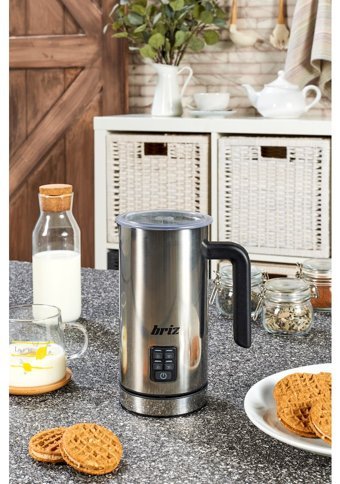 Briz Br780 Elektrikli 150 ml Hazneli Çelik Süt Köpürtücü