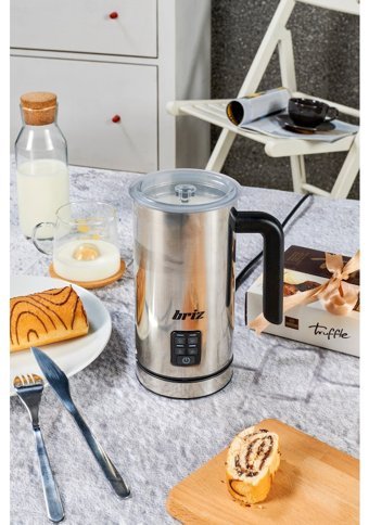 Briz Br780 Elektrikli 150 ml Hazneli Çelik Süt Köpürtücü