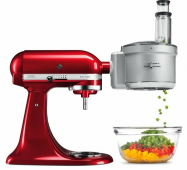 KitchenAid 5KSM2FPA Doğrayıcılı Rendeli Kırmızı Mutfak Robotu