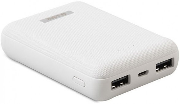 S-link IP-G11M 10000 mAh Hızlı Şarj Micro USB Çoklu Kablolu Powerbank Beyaz