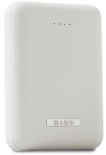 S-link IP-G11M 10000 mAh Hızlı Şarj Micro USB Çoklu Kablolu Powerbank Beyaz