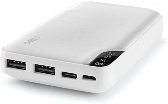 Ttec ReCharger 10000 mAh Hızlı Şarj Işıklı Dijital Göstergeli USB & Type C Çoklu Kablolu Powerbank