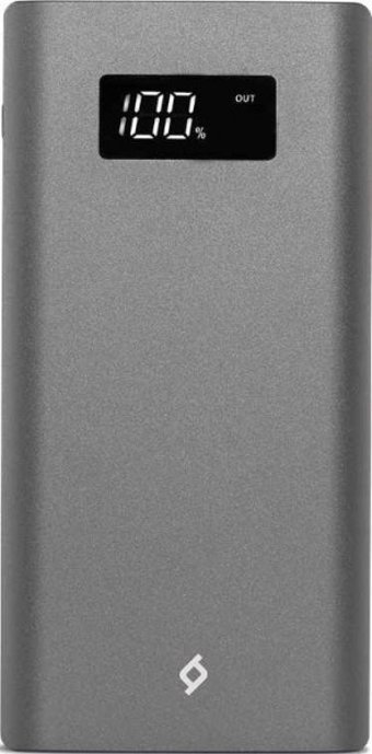 Ttec AlumiSlim 10000 mAh Hızlı Şarj Dijital Göstergeli Micro USB Çoklu Kablolu Powerbank Gümüş