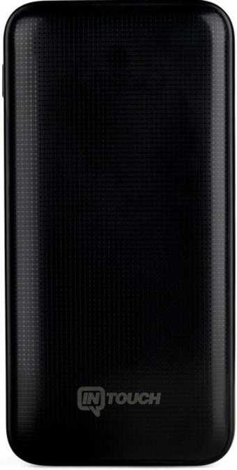 Intouch Premium 20000 mAh Hızlı Şarj USB & Type C Çoklu Kablolu Powerbank Siyah