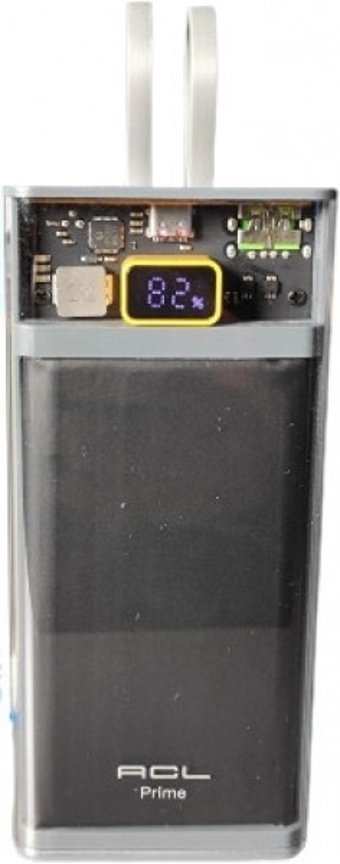 ACL PW-51 20000 mAh Hızlı Şarj Dijital Göstergeli USB & Type C Çoklu Kablolu Powerbank