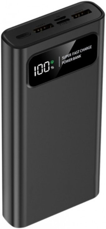 Sprange SR-P14 20000 mAh Hızlı Şarj Dijital Göstergeli USB & Type C Çoklu Kablolu Powerbank