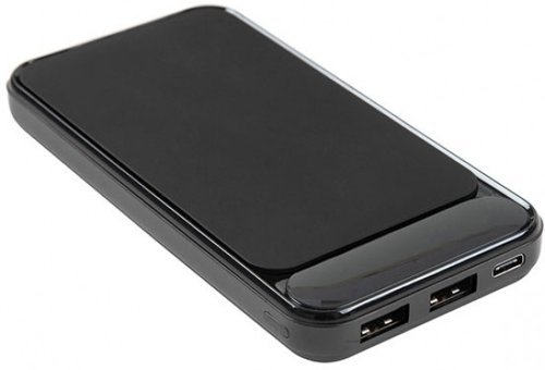 S-link IP-G2711 10000 mAh Hızlı Şarj Dijital Göstergeli USB & Type C Çoklu Kablolu Powerbank Siyah