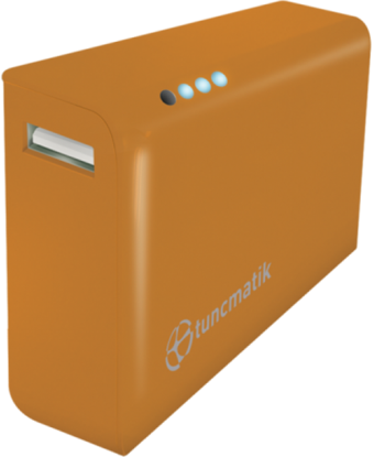 Tunçmatik Mini Charge 5000 mAh Micro USB Kablolu Powerbank Sarı