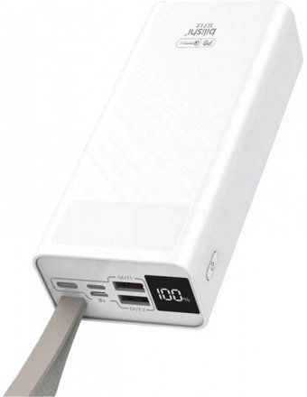 Zore B-30 30000 mAh Hızlı Şarj Işıklı Dijital Göstergeli Lightning Çoklu Kablolu Powerbank