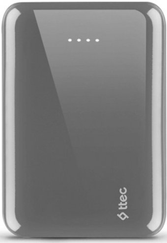 Ttec ReCharger 10000 mAh Hızlı Şarj Micro USB Çoklu Kablolu Powerbank Gri