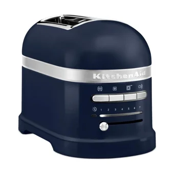 Kitchenaid 5KMT2204EIB Artisan 2 Dilim Kırıntı Tepsili 1250 W Lacivert Retro Mini Ekmek Kızartma Makinesi