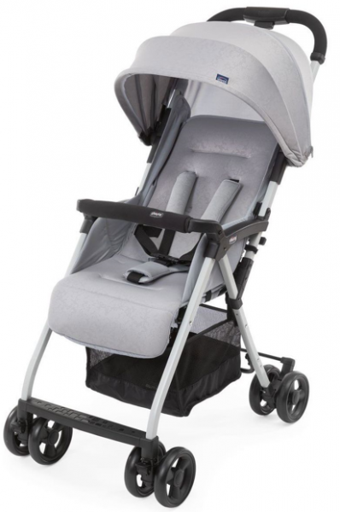 Chicco Ohlala 3 Katlanabilir Tek Elle Kapanan 360 Derece Dönen Tam Yatar Kabin Tipi Puset Bebek Arabası Gri