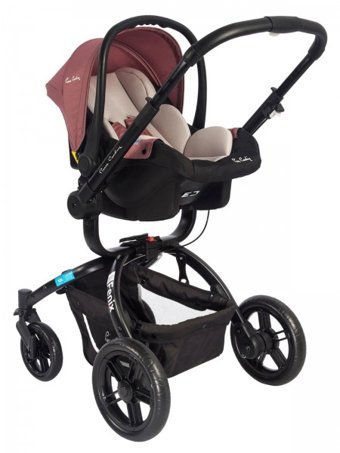 Pierre Cardin Fenix Çift Yönlü Katlanabilir Tek Elle Kapanan 360 Derece Dönen Tam Yatar Kabin Tipi Travel Sistem Bebek Arabası Kahverengi