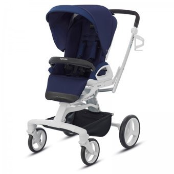 Inglesina Quad Çift Yönlü Katlanabilir Tek Elle Kapanan 360 Derece Dönen Tam Yatar Puset Bebek Arabası Lacivert