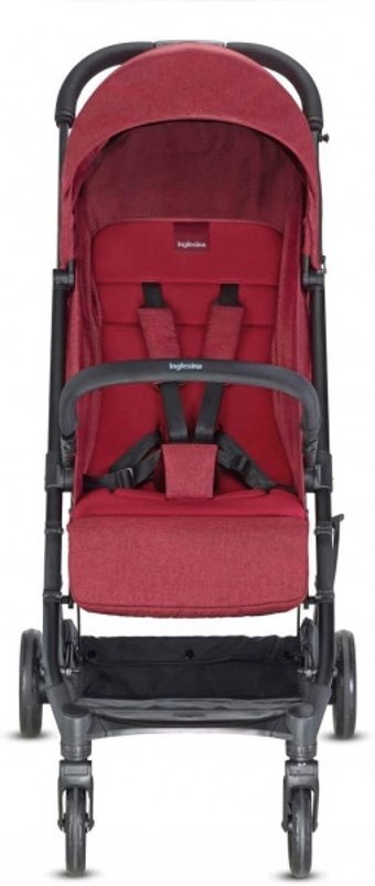 Inglesina Sketch Katlanabilir Tek Elle Kapanan 360 Derece Dönen Tam Yatar Kabin Tipi Puset Bebek Arabası Kırmızı