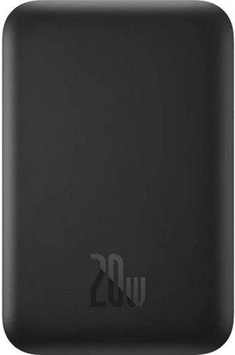 Baseus PPCXW06 6000 mAh Hızlı Şarj USB & Type C Çoklu Kablolu Powerbank Siyah