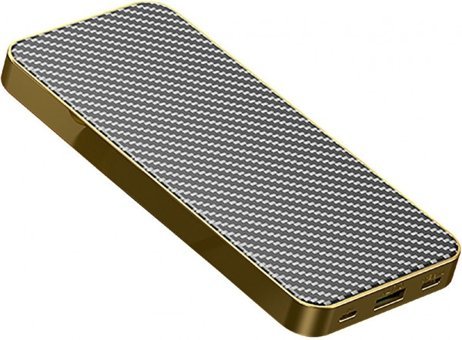Sunix PB-14 12000 mAh Hızlı Şarj Mıknatıslı Dijital Göstergeli USB & Type C Çoklu Kablolu Powerbank Sarı