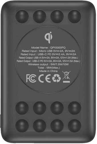 Energizer Ultimate 10000 mAh Hızlı Şarj USB & Type C Çoklu Kablolu Powerbank Siyah