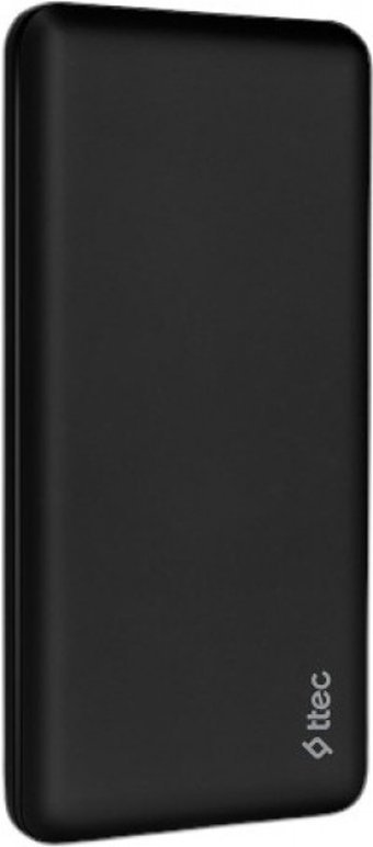 Ttec MyPowerSlim 10000 mAh Hızlı Şarj Micro USB Çoklu Kablolu Powerbank Siyah