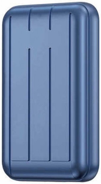 Xipin T113 10000 mAh Hızlı Şarj USB & Type C Kablolu Powerbank Mavi