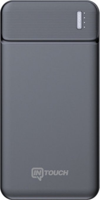 Intouch Max-In 10000 mAh USB & Type C Çoklu Kablolu Powerbank Siyah