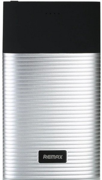 Remax RPP-27 10000 mAh Hızlı Şarj Lightning Çoklu Kablolu Powerbank Gümüş