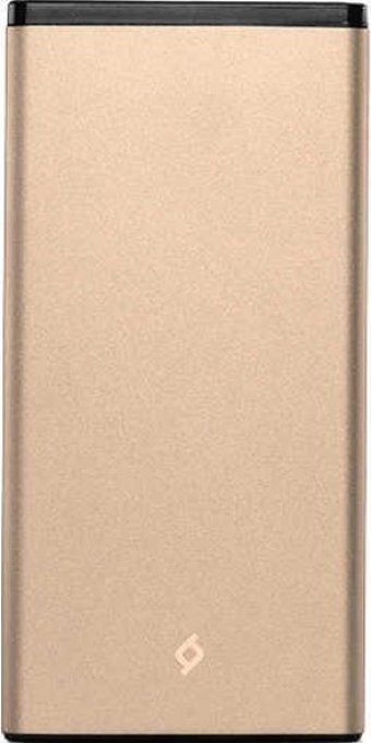 Ttec AlumiSlim 5000 mAh Hızlı Şarj Micro USB Kablolu Powerbank Altın