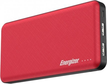 Energizer UE10053 10000 mAh Hızlı Şarj Micro USB Çoklu Kablolu Powerbank Kırmızı