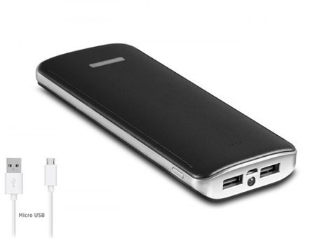 S-link IP-G156 15600 mAh Hızlı Şarj Işıklı Micro USB Çoklu Kablolu Powerbank