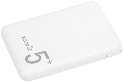 Zore ZR-PW04 5000 mAh Hızlı Şarj Micro USB Çoklu Kablolu Powerbank Beyaz