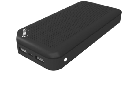 Philips DLP2720N 20000 mAh Hızlı Şarj Işıklı Micro USB Çoklu Kablolu Powerbank