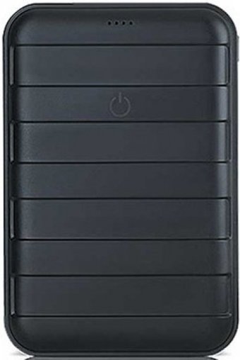 Powerway TX12 12000 mAh Hızlı Şarj Işıklı Micro USB Çoklu Kablolu Powerbank Siyah