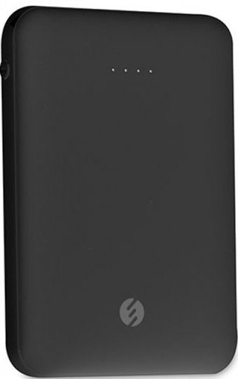 S-link IP-G56 5000 mAh Hızlı Şarj Micro USB Çoklu Kablolu Powerbank Siyah