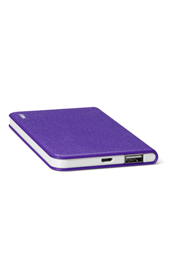Ttec PowerSlim 4000 mAh Micro USB Kablolu Powerbank Mor