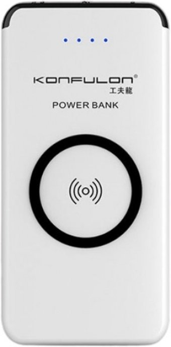 Konfulon M12W 10000 mAh Hızlı Şarj Micro USB Çoklu Kablolu Powerbank