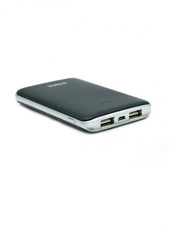 Syrox SYX-PB103 6000 mAh Hızlı Şarj Micro USB Çoklu Kablolu Powerbank Siyah