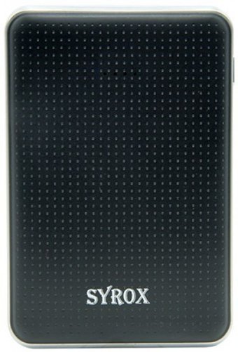 Syrox SYX-PB103 6000 mAh Hızlı Şarj Micro USB Çoklu Kablolu Powerbank Siyah