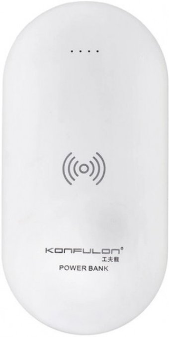 Konfulon M15W 8000 mAh Hızlı Şarj USB & Type C Çoklu Kablolu Powerbank