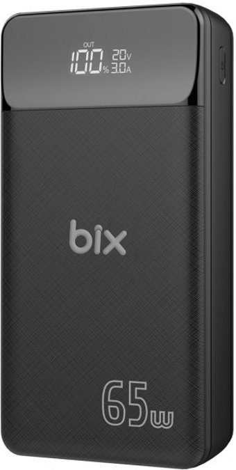 Bix PB301 30000 mAh Hızlı Şarj Dijital Göstergeli USB & Type C Çoklu Kablolu Powerbank