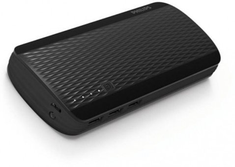 Philips DLP2711N 11000 mAh Hızlı Şarj Işıklı Micro USB Çoklu Kablolu Powerbank